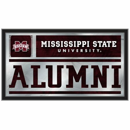 HOLLAND BAR STOOL CO Mississippi State 26" x 15" Alumni Mirror MAlumMssStU